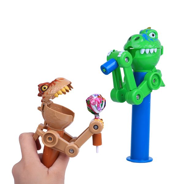 creative personality dinosaur toys lollipop holder decompression lollipop robot decompression candy dustproof toys for children
creative personality dinosaur toys lollipop holder decompression lollipop robot decompression candy dustproof toys for children