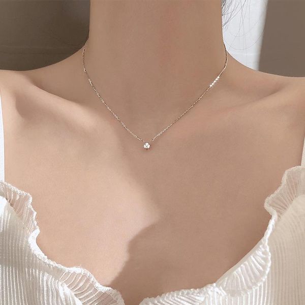 pendant necklaces zircon round bead charm for women choker collares birthday gift, Silver
pendant necklaces zircon round bead charm for women choker collares birthday gift, Silver