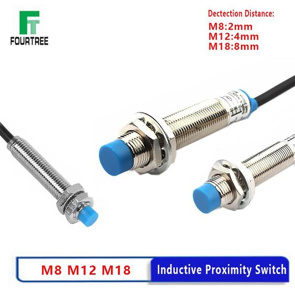 smart home control proximity switch metal inductive approach sensor pnp/npn no nc dc 6-36v ac 90-250v non-screen shield type high head m8 m1
smart home control proximity switch metal inductive approach sensor pnp/npn no nc dc 6-36v ac 90-250v non-screen shield type high head m8 m1