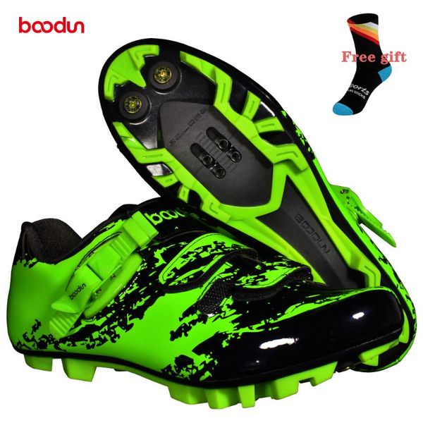 boodun men's mountain bike bicycle self-locking shoes non-slip breathable iron triathlon racing mtb cycling footwear, Black
boodun men's mountain bike bicycle self-locking shoes non-slip breathable iron triathlon racing mtb cycling footwear, Black