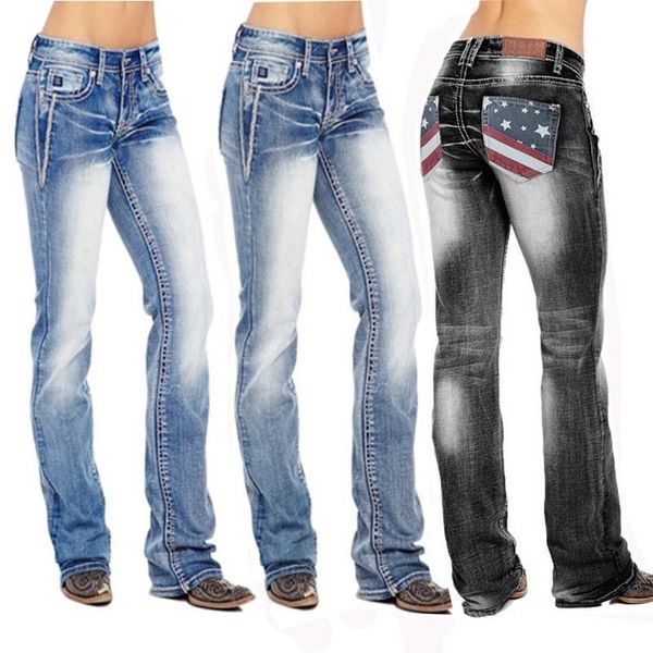 plus size jeans women slim fall fashion mid waist washed vintage full length button cotton pants woman lugentolo women's, Blue
plus size jeans women slim fall fashion mid waist washed vintage full length button cotton pants woman lugentolo women's, Blue