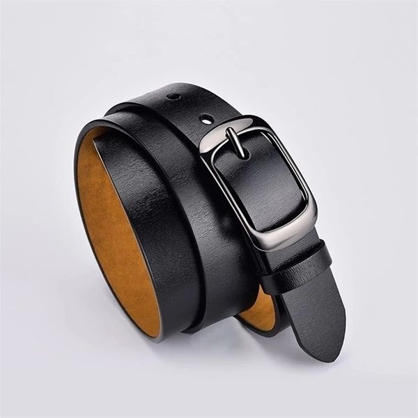 2021 women's genuine leather fashion retro belt luxury brand ladies metal double buckle belt with jeans 220210, Black;brown
2021 women's genuine leather fashion retro belt luxury brand ladies metal double buckle belt with jeans 220210, Black;brown