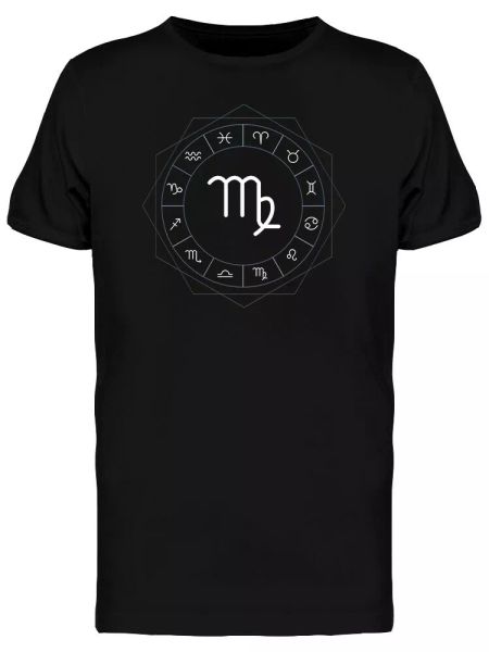 virgo symbol horoscope wheel men's tee -image by shutterstock, White;black
virgo symbol horoscope wheel men's tee -image by shutterstock, White;black