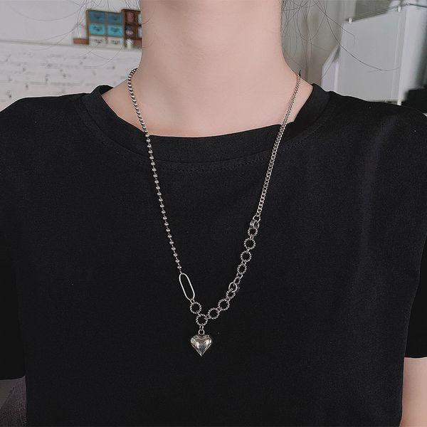chaosheng s925 sterling silver splicing three-dimensional love hip hop chaoku versatile temperament sweater chain necklace female
chaosheng s925 sterling silver splicing three-dimensional love hip hop chaoku versatile temperament sweater chain necklace female