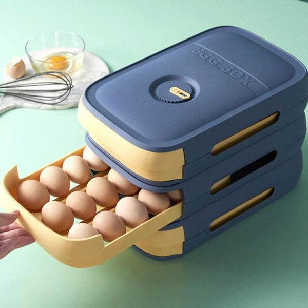 storage bottles & jars drawer type egg box refrigerator rack kitchen hollow case food container fridge stackable holder
storage bottles & jars drawer type egg box refrigerator rack kitchen hollow case food container fridge stackable holder