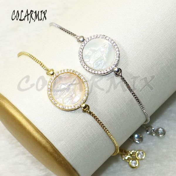 charm bracelets 8 pcs shell jesus zircon accessories jewlery for women 9603, Golden;silver
charm bracelets 8 pcs shell jesus zircon accessories jewlery for women 9603, Golden;silver