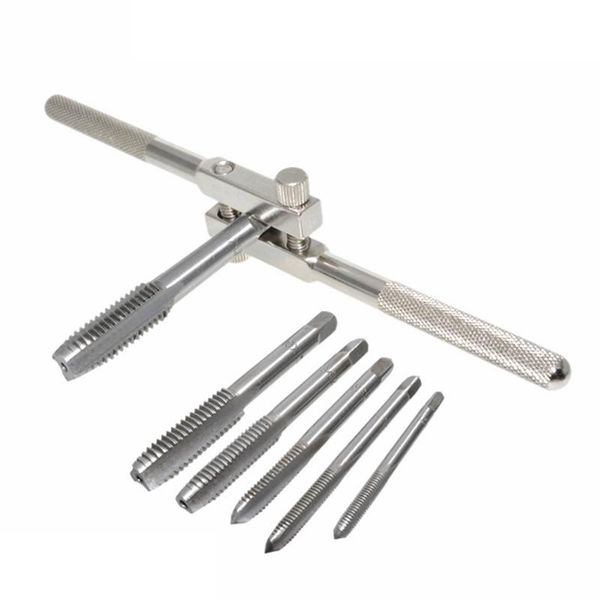 8pcs m3-m12 tap wrench drill set twisted hand tapping tools metric screw thread plugs taps metal processing holder
8pcs m3-m12 tap wrench drill set twisted hand tapping tools metric screw thread plugs taps metal processing holder
