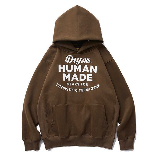 2022 autumn / winter day fashion human made letter print loose men's and women's hooded plush sweater hoodie, Black
2022 autumn / winter day fashion human made letter print loose men's and women's hooded plush sweater hoodie, Black