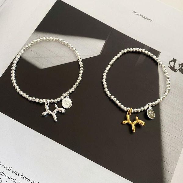 charm bracelets u-magical fashion gold silver color metallic balloon dog for women charming beaded letter wedding jewellery, Golden;silver
charm bracelets u-magical fashion gold silver color metallic balloon dog for women charming beaded letter wedding jewellery, Golden;silver