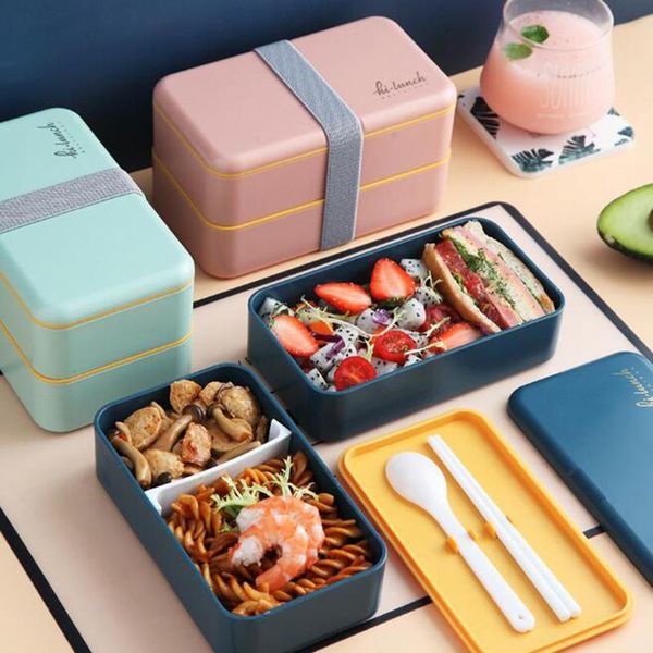 dinnerware sets lunch box bento for student office worker double-layer container outdoor home storage tableware @40
dinnerware sets lunch box bento for student office worker double-layer container outdoor home storage tableware @40