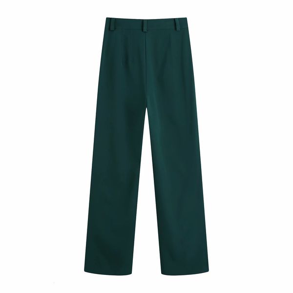 pant women stylish office wear straight-leg pants with side pockets vintage high waist zipper chic female trousers mujer, Black;white
pant women stylish office wear straight-leg pants with side pockets vintage high waist zipper chic female trousers mujer, Black;white