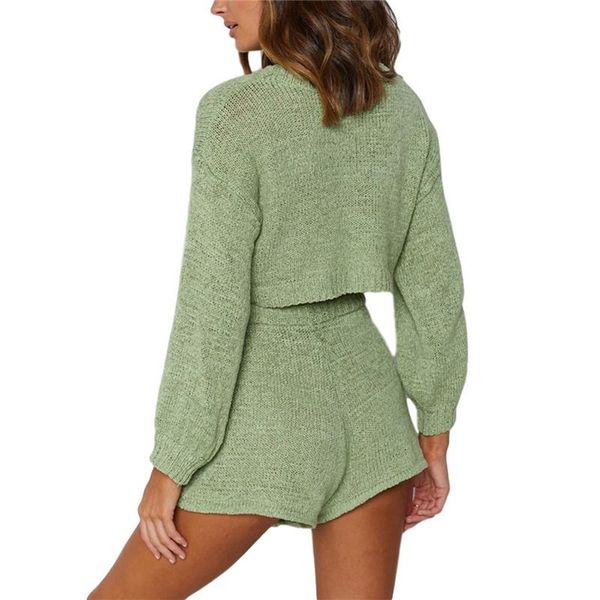 women's tracksuits fashion women casual suit, long sleeve + shorts, tight knit drawstring elastic waist solid color spring clothing1 sq, Gray
women's tracksuits fashion women casual suit, long sleeve + shorts, tight knit drawstring elastic waist solid color spring clothing1 sq, Gray