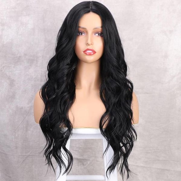 synthetic wigs i's a wig loose wave long black for women middle part nature heat resistant hairs
synthetic wigs i's a wig loose wave long black for women middle part nature heat resistant hairs