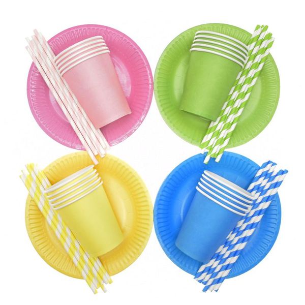 disposable dinnerware pink blue solid plates cup paper straws tableware set party tablecloth supplies wedding decorations favor
disposable dinnerware pink blue solid plates cup paper straws tableware set party tablecloth supplies wedding decorations favor