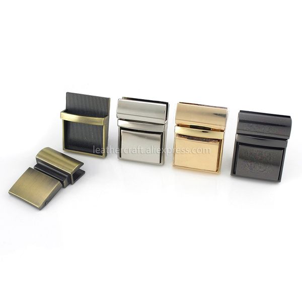 1pcs metal square push lock turn lock clasp buckle for leather craft women bag handbag purse diy hardware accessories, Black
1pcs metal square push lock turn lock clasp buckle for leather craft women bag handbag purse diy hardware accessories, Black