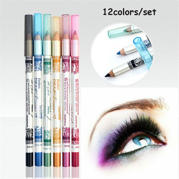12pcs/box colorful eyeliner pencil kit makeup silky cosmetic eye shadow pen 12colors make up tools
12pcs/box colorful eyeliner pencil kit makeup silky cosmetic eye shadow pen 12colors make up tools