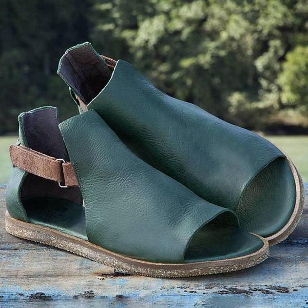 sandals summer shoes woman 2021 simple roman women fish mouth pu leather hook& loop flat casual, Black
sandals summer shoes woman 2021 simple roman women fish mouth pu leather hook& loop flat casual, Black