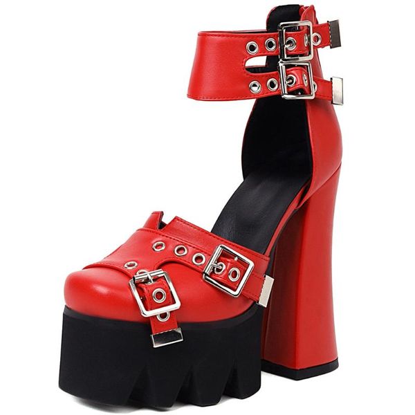 leisure fashion casual sandals for women shoes cool metal decoration high heels red black summer platform female
leisure fashion casual sandals for women shoes cool metal decoration high heels red black summer platform female