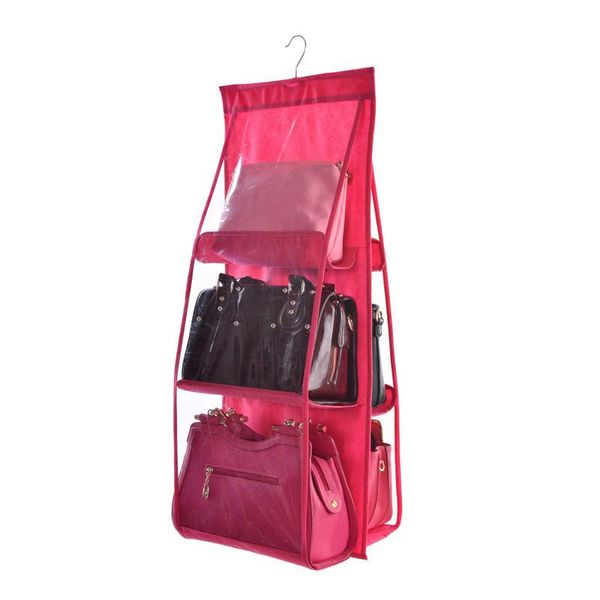 storage bags thickened double-sided six-compartment hanging bag dustproof non-woven handbag finishing l1
storage bags thickened double-sided six-compartment hanging bag dustproof non-woven handbag finishing l1