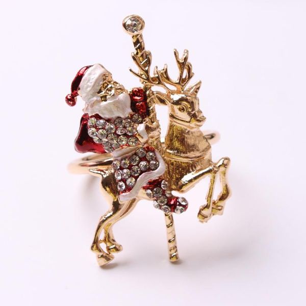 10pcs/metal santa reindeer napkin ring deskdecoration used for family party el wedding banquet ornaments rings
10pcs/metal santa reindeer napkin ring deskdecoration used for family party el wedding banquet ornaments rings