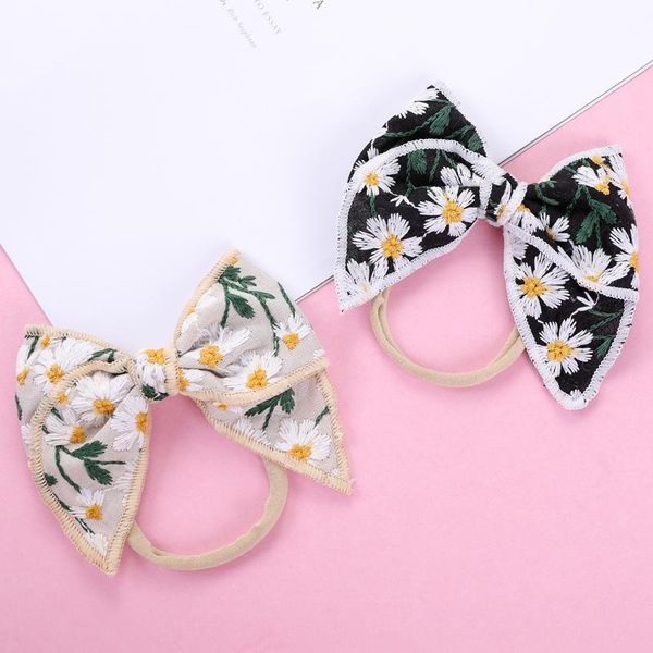 hair accessories baby bows headband for girls daisy infant embroidery headbands kids elastic hairbands toddler long tail bandage, Slivery;white
hair accessories baby bows headband for girls daisy infant embroidery headbands kids elastic hairbands toddler long tail bandage, Slivery;white