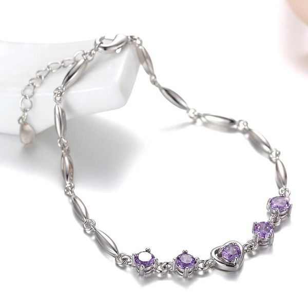 charm bracelets zircon crystal heart charms bracelet couple silver plated for women & bangles jewelry valentine's day gift, Golden;silver
charm bracelets zircon crystal heart charms bracelet couple silver plated for women & bangles jewelry valentine's day gift, Golden;silver