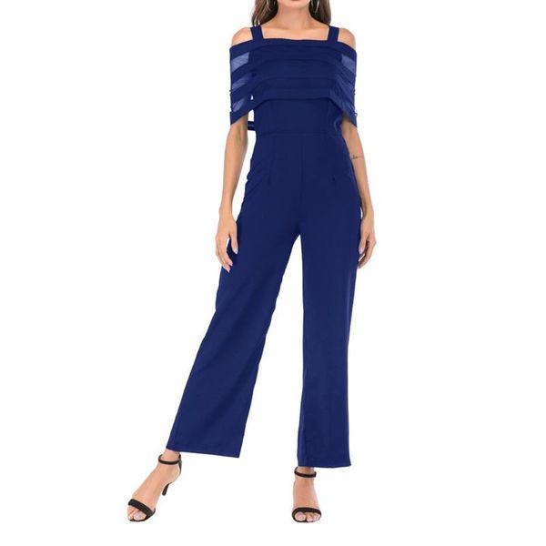 women's jumpsuits & rompers plus size women off shoulder layered solid color wide leg long pants jumpsuit, Black;white
women's jumpsuits & rompers plus size women off shoulder layered solid color wide leg long pants jumpsuit, Black;white