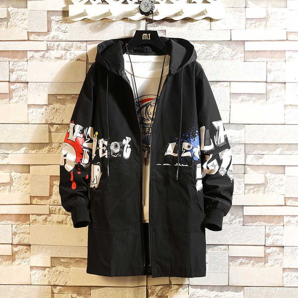 print trench coat black men's jacket overcoat casual men's windbreakers x-long men fashion autumn jackets 211011, Tan;black
print trench coat black men's jacket overcoat casual men's windbreakers x-long men fashion autumn jackets 211011, Tan;black
