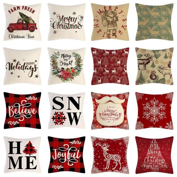 pillow case 45x45cm christmas pillowcase decor for home cristmas cushion cover navidad gifts autumn decoration
pillow case 45x45cm christmas pillowcase decor for home cristmas cushion cover navidad gifts autumn decoration