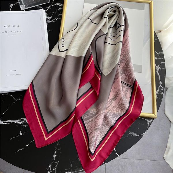 scarves 2021 silk square neck women design print hairband pashmina shawl lady wrap foulard bandana female neckerchief, Blue;gray
scarves 2021 silk square neck women design print hairband pashmina shawl lady wrap foulard bandana female neckerchief, Blue;gray