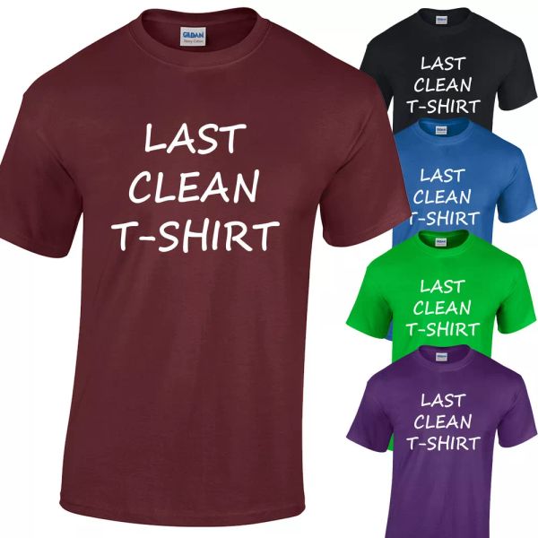 Last Clean T-Shirt Hipster Tumblr Blog Retro Fashion Grunge, White;black