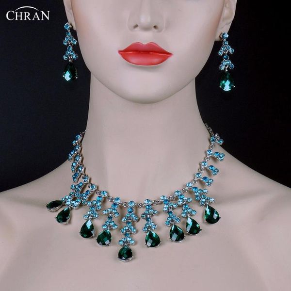 earrings & necklace chran classic drop crystal women bridal jewelry sets fashion silver plated dangle wedding accessories
earrings & necklace chran classic drop crystal women bridal jewelry sets fashion silver plated dangle wedding accessories