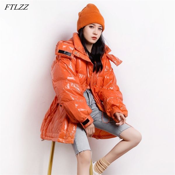 winter women candy color hooded warm snow down coat 90% white duck parkas loose stand collar windproof outwear 210430, Black
winter women candy color hooded warm snow down coat 90% white duck parkas loose stand collar windproof outwear 210430, Black