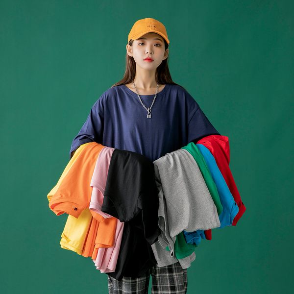 t shirt summer solid t-shirt casual cotton o neck short sleeve tee-shirts female women fashion streetwear xs-3xl, White
t shirt summer solid t-shirt casual cotton o neck short sleeve tee-shirts female women fashion streetwear xs-3xl, White