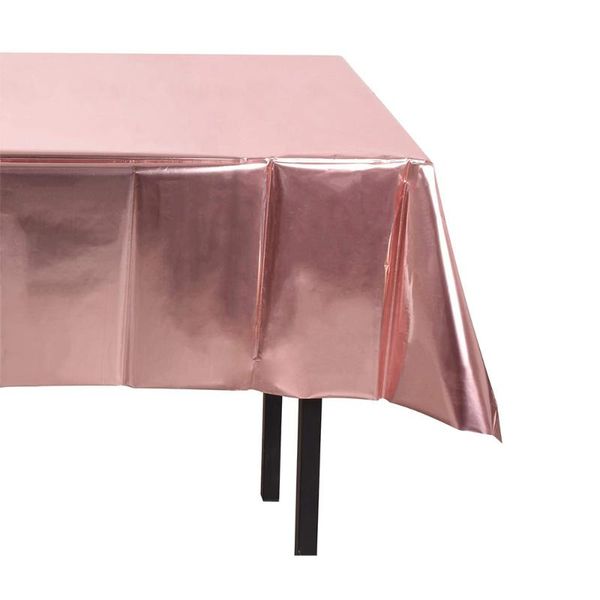 disposable dinnerware rose gold foil tablecloth glossy silver table cover for wedding birthday bachelorette baby shower party supplies
disposable dinnerware rose gold foil tablecloth glossy silver table cover for wedding birthday bachelorette baby shower party supplies
