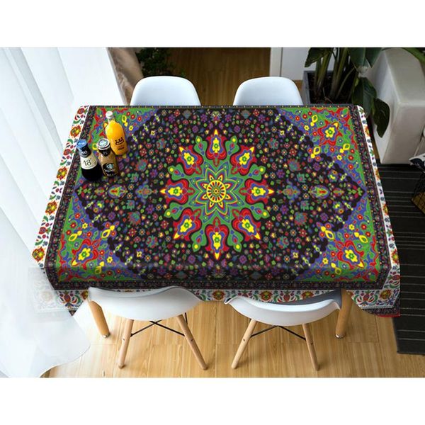 table cloth bohemia style retro geometry tablecloth flowers plants cover rectangular round home decoration blue green
table cloth bohemia style retro geometry tablecloth flowers plants cover rectangular round home decoration blue green