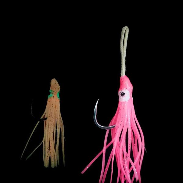 pairs bkk hooks 5/0 7/0 9/0 luminous glow in dark pe line slow jig hook with feather assist double inchiku jigging fishing
pairs bkk hooks 5/0 7/0 9/0 luminous glow in dark pe line slow jig hook with feather assist double inchiku jigging fishing
