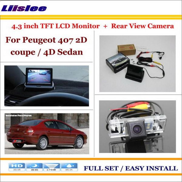 car video auto camera for 407 2d coupe 4d sedan 4.3" tft lcd monitor rearview back up parking system
car video auto camera for 407 2d coupe 4d sedan 4.3" tft lcd monitor rearview back up parking system