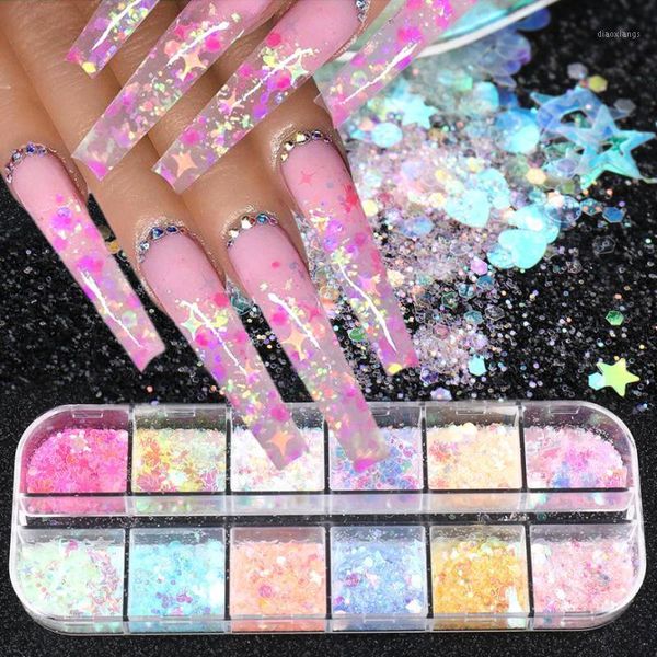 grids mermaid glitter nail flakes sparkly 3d star butterfly hexagon sequins powder decoration spangles polish nails art nfst1, Silver;gold
grids mermaid glitter nail flakes sparkly 3d star butterfly hexagon sequins powder decoration spangles polish nails art nfst1, Silver;gold