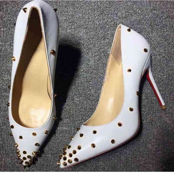 classic fashion sandals rivet design women shoes high heels red bottom so kate style 8 12cm round pointed toes pumps bottoms dress, Black
classic fashion sandals rivet design women shoes high heels red bottom so kate style 8 12cm round pointed toes pumps bottoms dress, Black