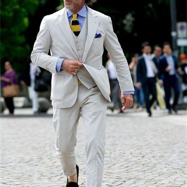 men's suits & blazers latest coat pant designs ivory linen summer beach men suit slim fit 3 piece tuxedo custom groom prom blazer three, White;black
men's suits & blazers latest coat pant designs ivory linen summer beach men suit slim fit 3 piece tuxedo custom groom prom blazer three, White;black