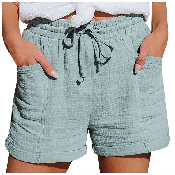 casual summer high waisted women short wide leg pleated with loose cuffs femme street, White;black
casual summer high waisted women short wide leg pleated with loose cuffs femme street, White;black