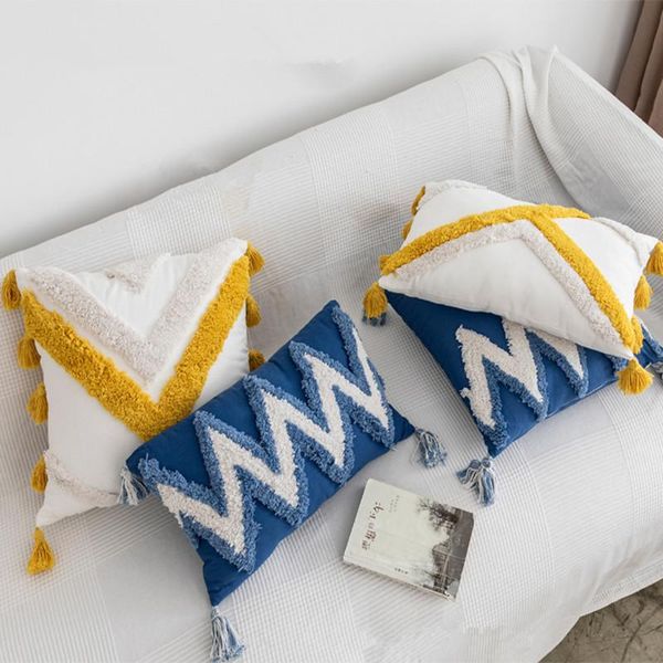 cushion/decorative pillow navy yellow morocco embroidery cushion cover geometric canvas cotton square with tassel30x50cm decorative pillowca
cushion/decorative pillow navy yellow morocco embroidery cushion cover geometric canvas cotton square with tassel30x50cm decorative pillowca