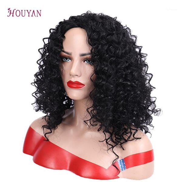 natural black /brown kinky curly wig of women snythetic fake hair accessories high temperature fiber heat resistant1
natural black /brown kinky curly wig of women snythetic fake hair accessories high temperature fiber heat resistant1
