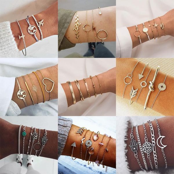 link, chain 2021 boho engraved geometry cute crystal zircon alloy bracelet accessories skyrim gift jewelry for women wholesale, Black
link, chain 2021 boho engraved geometry cute crystal zircon alloy bracelet accessories skyrim gift jewelry for women wholesale, Black