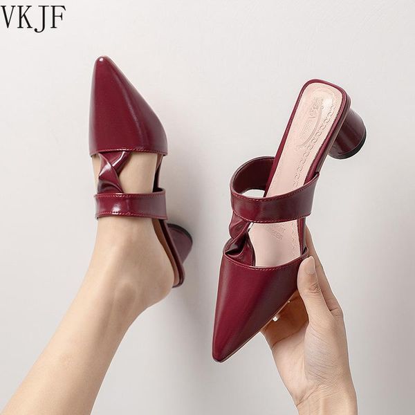 sandals 2021summer women's elegant mules female casual slippers ladies low heels fashion pointed toe retro pumps slides, Black
sandals 2021summer women's elegant mules female casual slippers ladies low heels fashion pointed toe retro pumps slides, Black