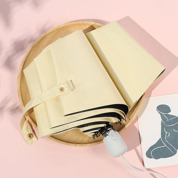 umbrellas three-folding automatic umbrella windproof rainproof uv-proof solid color men rain sunny women parasol gift
umbrellas three-folding automatic umbrella windproof rainproof uv-proof solid color men rain sunny women parasol gift