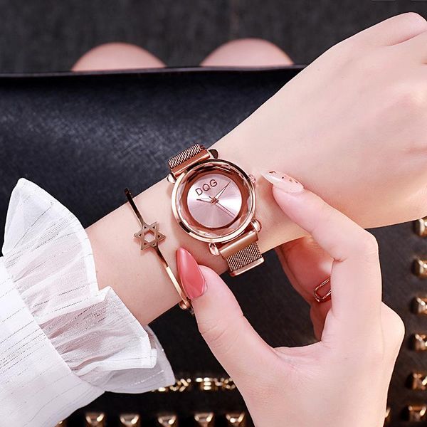 wristwatches fashion women watches dqg stainless steel ultra thin quartz watch woman romantic clock girl relogio feminino, Slivery;brown
wristwatches fashion women watches dqg stainless steel ultra thin quartz watch woman romantic clock girl relogio feminino, Slivery;brown