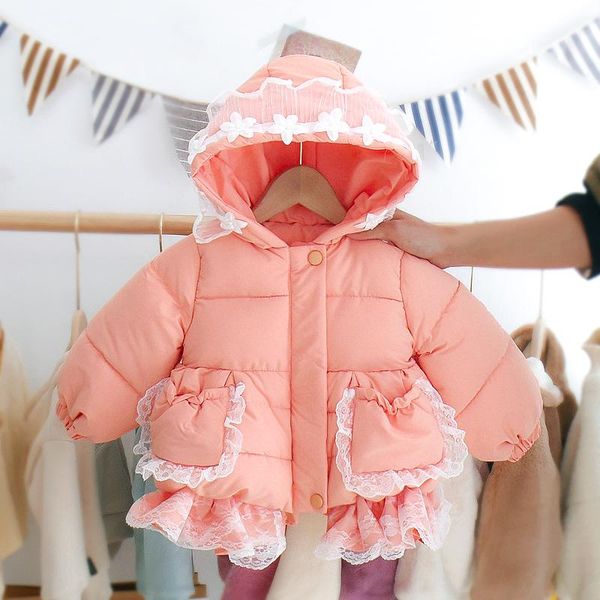 lovely girls winter coat cute lace hood cotton padded jacket baby kids girl princess hooded clothing, Blue;gray
lovely girls winter coat cute lace hood cotton padded jacket baby kids girl princess hooded clothing, Blue;gray