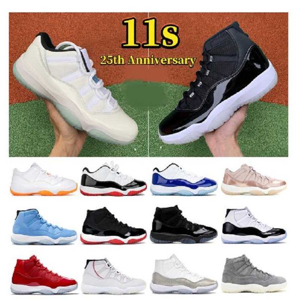 25th anniversary concord bred 11 11s man woman basketball shoes space jam cap and gown legend blue mens sports retros sneakers
25th anniversary concord bred 11 11s man woman basketball shoes space jam cap and gown legend blue mens sports retros sneakers